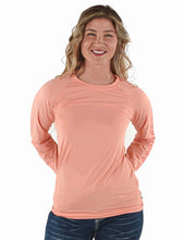 Coral Breathe Instant Cooling UPF Long Sleeve Raglan / Baseball Tee