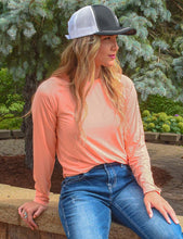 Coral Breathe Instant Cooling UPF Long Sleeve Raglan / Baseball Tee