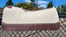 5 Star 30" x 30" All Around Pad - Natural / Dark Brown - 1/2" Thick