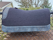 32" x 30" Roper Pad - Black / Oxford Croc -  3/4" Thick [NGH, FLWL, BCP]