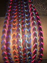 ReinMan Harness Leather Paracord Laced Barrel Rein