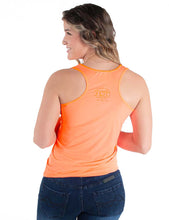 Breathe Instant Cooling UPF Racerback Tank - Tangerine
