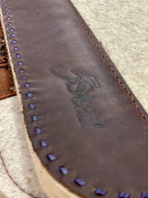 30" x 30" All Around Pad - Natural / Dark Brown w/ Buckstitching -  3/4" Thick
