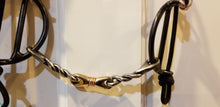 Dutton Draw Gag Bit With 3-Pc Twist With Dogbone & Rope Nose Band