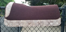 5 Star 30" x 30" All Around Pad - Dark Chocolate / Ivory Python