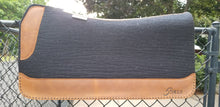5 Star 32" x 30" Roper Pad - Black / Aged Bark w/ Black Buckstitching -  3/4" Thick (FF)