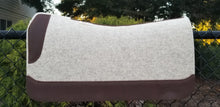 5 Star 32" x 30" Roper Pad - Natural / Dark Brown -  3/4" Thick (FF)