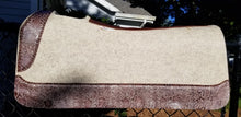 5 Star 30" x 30" All Around Pad - Natural / Chocolate Python -  3/4" Thick