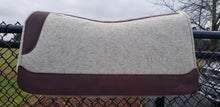 5 Star 32" x 30" Roper Pad - Natural / Dark Brown -  3/4" Thick w/ Fleece Lining (NGH)