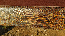 30" x 30" All Around Pad - Dark Chocolate / Brown Copper Croc - 3/4" Thick