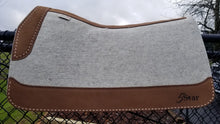5 Star 32" x 30" Roper Pad - Natural / Aged Bark w/ Natural Buckstitching -  3/4" Thick (NGH)