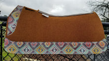 5 Star 30" x 30" All Around Pad - Cinnamon / Aztec Nativo -  3/4" Thick
