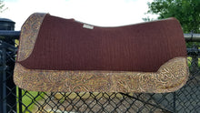 30" x 30" All Around Pad - Dark Chocolate / Gilded Brandy Cowboy Tool - 3/4" Thick