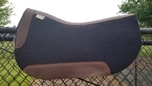 5 Star 30" x 30" All Around Pad - Black / Dark Brown -  Round Skirts - 3/4" Thick - NGH Wither