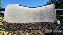 5 Star 30" x 28" Barrel Pad - Natural / Copper Aztec -  3/4" Thick