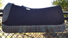 5 Star 30" x 30" All-Around Pad - Black / Dark Lagoon Bronze Crocodile -  3/4" Thick