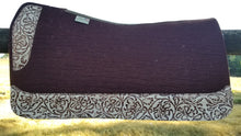 32" x 30" Roper Pad - Dark Chocolate / Ivory Cowboy Tool - 3/4" Thick (FF)