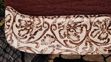 32" x 30" Roper Pad - Dark Chocolate / Ivory Cowboy Tool - 3/4" Thick (FF)