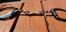 Dutton D-Ring Snaffle, 3-Pc Twist w/ Dogbone
