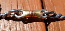 Dutton D-Ring Snaffle, 3-Pc Twist w/ Dogbone