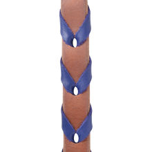 Harness Barrel Rein With Latigo Lacing
