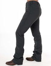 Cowgirl Tuff Work Hard Play Hard - Charcoal