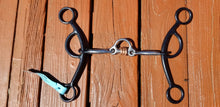 Dutton LZ Gag Bit - 3-pc Smooth Snaffle w/ Floating Port & Rollers
