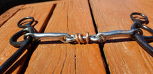 Dutton LZ Gag Bit - 3-pc Smooth Snaffle w/ Copper Rollers