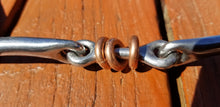 Dutton LZ Gag Bit - 3-pc Smooth Snaffle w/ Copper Rollers
