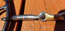 Dutton LZ Gag Bit - 3-pc Smooth Snaffle w/ Dogbone
