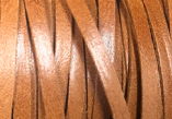 30" x 30" All Around Pad - Natural / Dark Brown w/ Buckstitching -  3/4" Thick
